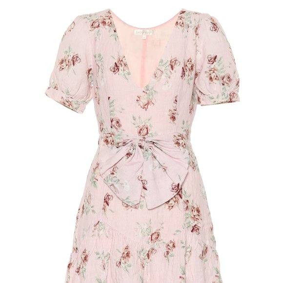 Loveshackfancy Lena reversible Dress in pink canopy - Picture 7 of 9